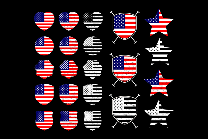 american flag svg bundle