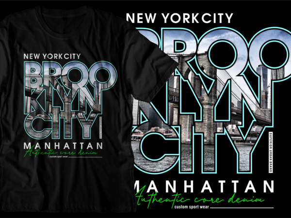 brooklyn t-shirt graphic  Custom tshirt design, Shirt designs