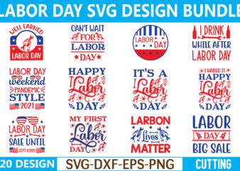 Labor Day SVG Bundle for sale!