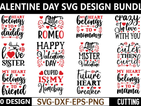 Valentines day svg bundle for sale! t shirt vector art