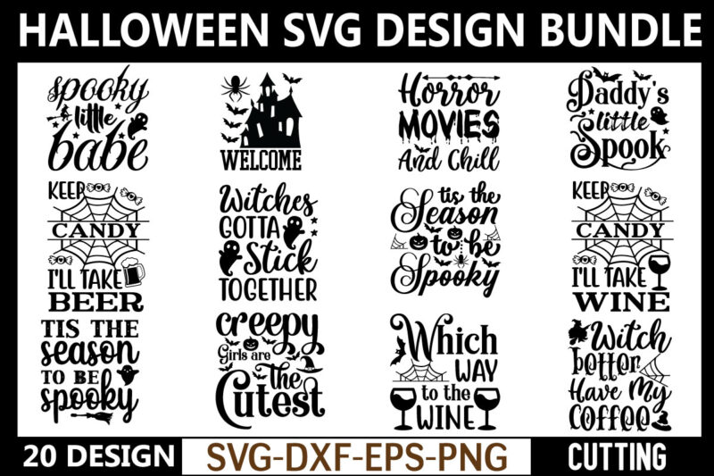 Halloween svg bundle graphic t shirt