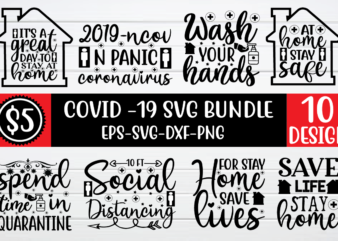 Covid-19 SVG Bundle for sale!