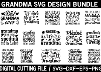 Grandma Svg design bundle