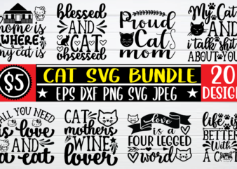 Cat svg bundle t shirt vector file