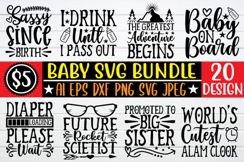 baby svg bundle