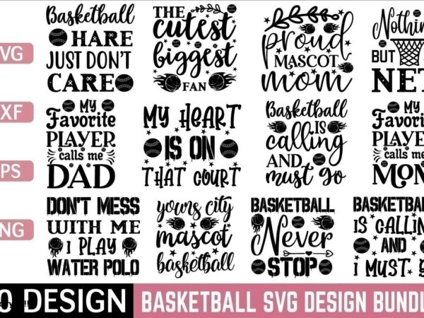 Basketball svg bundle t shirt template