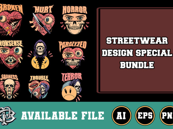 Streetwear design special bundle