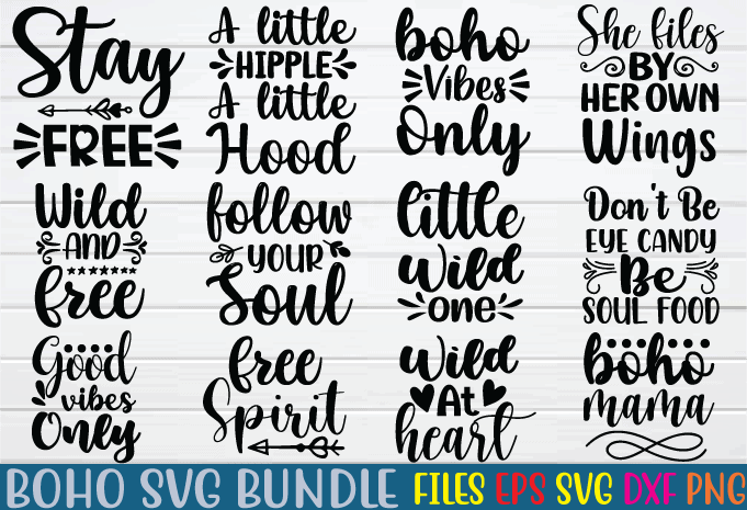 Boho svg bundle graphic t shirt