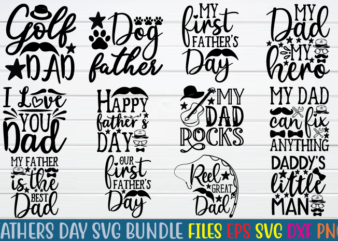 Fathers day svg bundle graphic t shirt