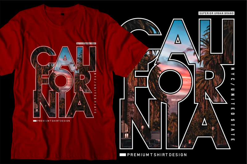california los angeles city t shirt design - Buy t-shirt designs