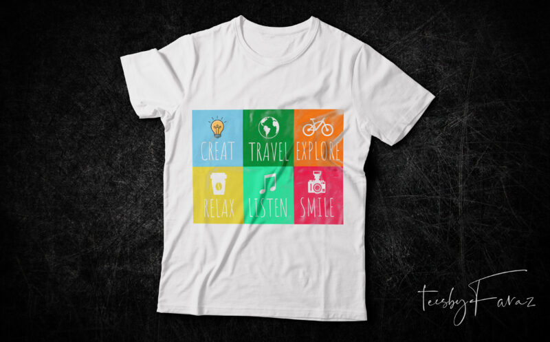 Pack of 48 T shirt designs ready to print | Vector files | Premium Quality