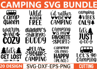 Camping svg bundle graphic t shirt