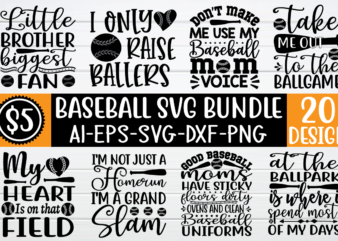 Baseball svg Bundle for sale!