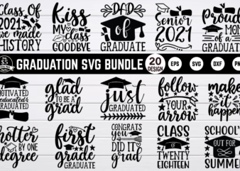 Graduation SVG Design bundle For sale!