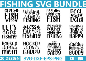 Fishing svg bundle file t shirt graphic design