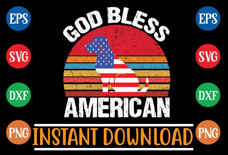 god bless american graphic t shirt