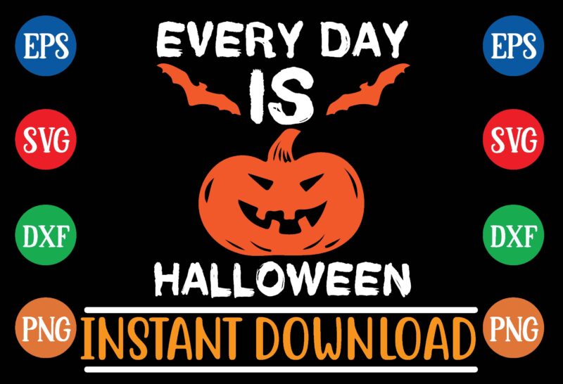 every day is halloween graphic t shirt