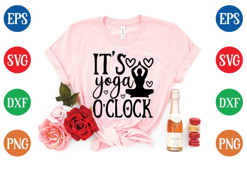 yoga svg bundle graphic t shirt