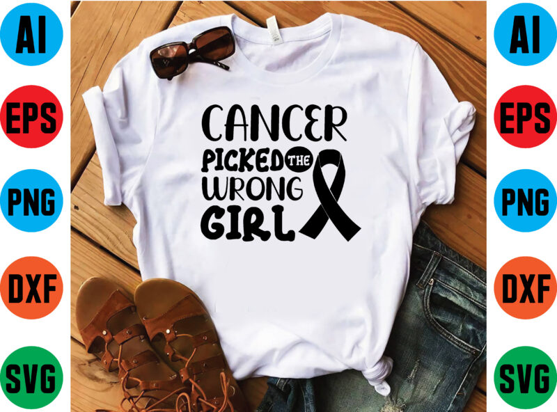 Breast cancer bundle t shirt vector file