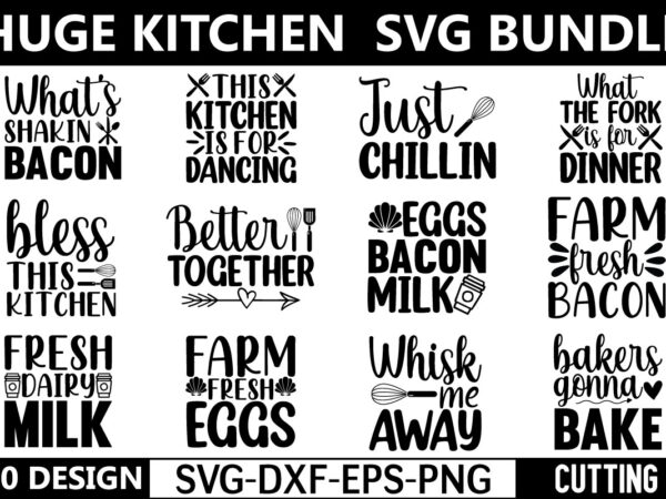 Kitchen svg bundle t shirt vector art