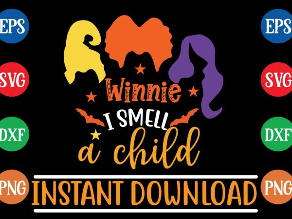 Winnie i smell child t shirt template