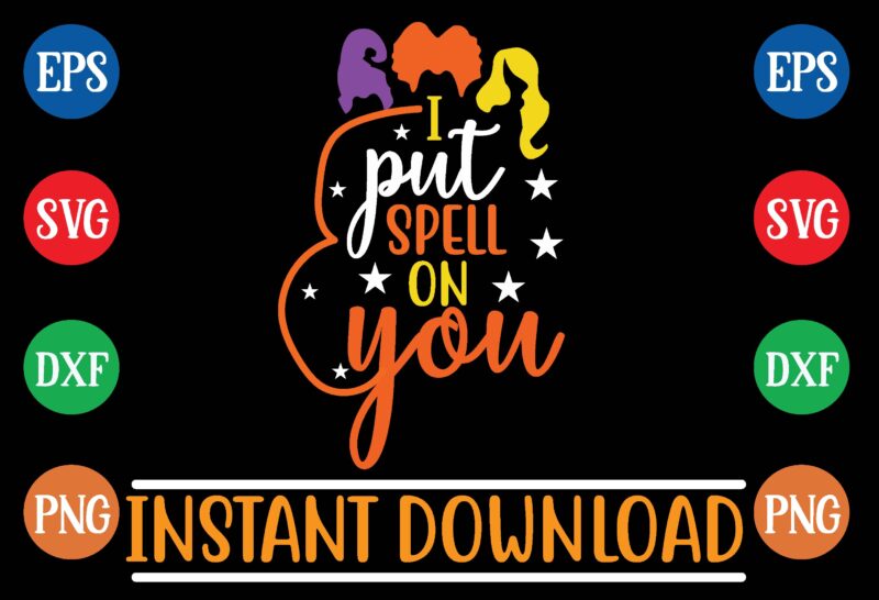 i put spell on you graphic t shirt