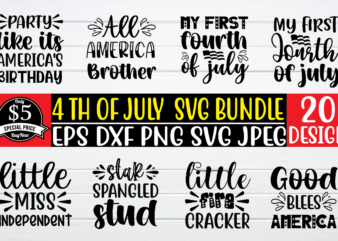 4th of july svg bundle graphic t shirt