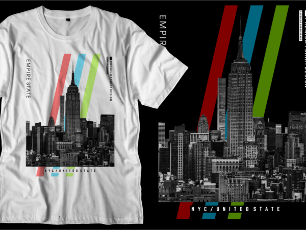 New york city t shirt design