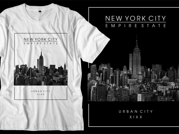 New york city t shirt design