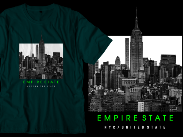 New york city t shirt design