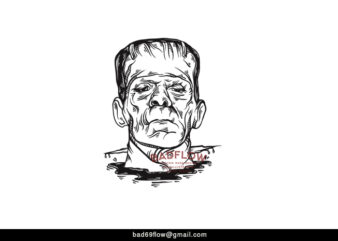 Frankenstein - tshirt design