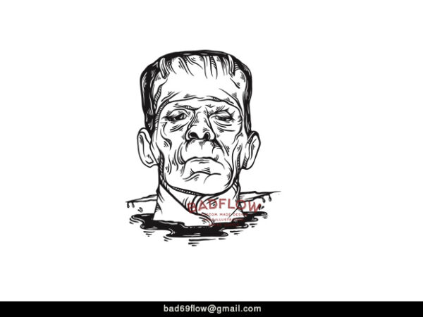 Frankenstein – tshirt design