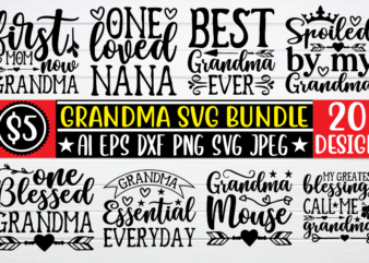 Grandma svg bundle t shirt vector file