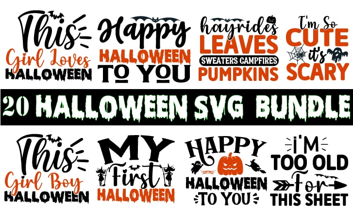 Halloween SVG Design Bundle