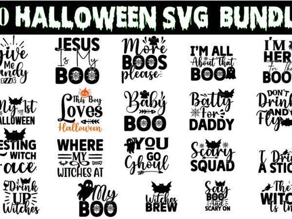 Halloween svg design bundle