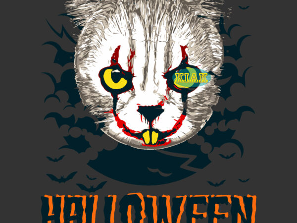 halloween scary face Logo PNG Vector (AI) Free Download