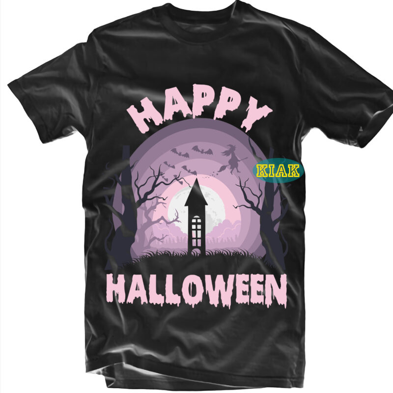 Pack 1 design 14 versions of Horror House on Halloween night, 1 design 14 versions Horror house in the night Svg, Bundle Halloween, Halloween Bundle, Halloween SVG Bundles, Halloween Svg