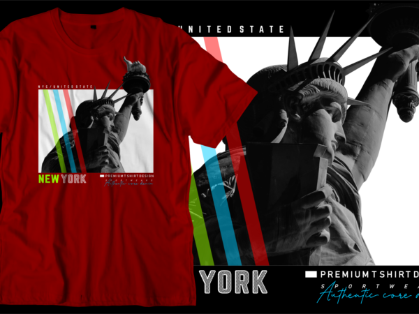 New york city t shirt design