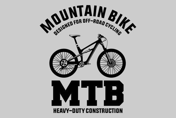 Mountain bike t shirt designs for sale