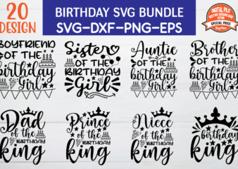 Birthday svg boundle t shirt template