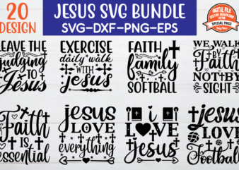 Jesus svg Design Bundle for sale