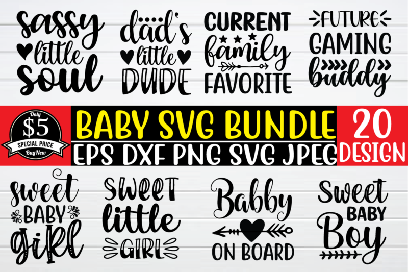 baby svg bundle t shirt template