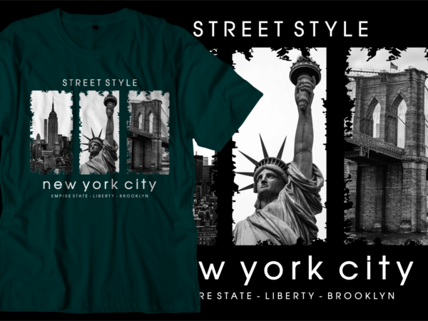New york city t shirt design
