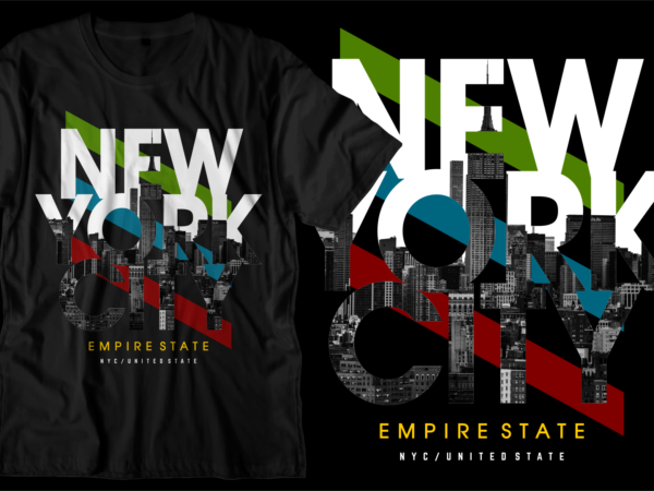 New york city t shirt design