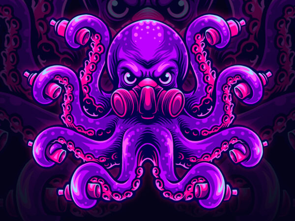 Octobrush t-shirt design