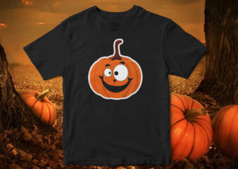 Pumpkin Emoji, Pumpkin Vector, Halloween Pumpkin, Pumpkin Faces, Pumpkin T-Shirt Design, Pumpkin Emoticon, Happy Halloween, Pumpkin Design, Fall Season, 4