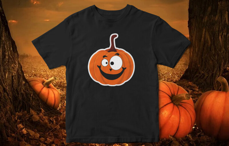 Pumpkin Emoji, Pumpkin Vector, Halloween Pumpkin, Pumpkin Faces, Pumpkin T-Shirt Design, Pumpkin Emoticon, Happy Halloween, Pumpkin Design, Fall Season, 4