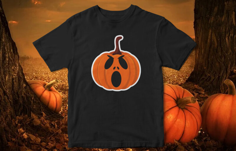 Pumpkin Emoji, Pumpkin Vector, Halloween Pumpkin, Pumpkin Faces, Pumpkin T-Shirt Design, Pumpkin Emoticon, Happy Halloween, Pumpkin Design, Fall Season, 5