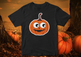 Pumpkin Emoji, Pumpkin Vector, Halloween Pumpkin, Pumpkin Faces, Pumpkin T-Shirt Design, Pumpkin Emoticon, Happy Halloween, Pumpkin Design, Fall Season, 8