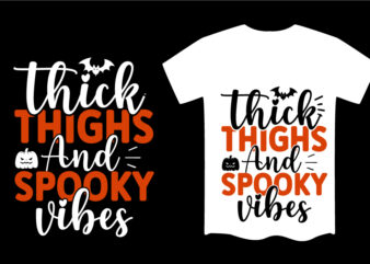 Halloween SVG T shirt design